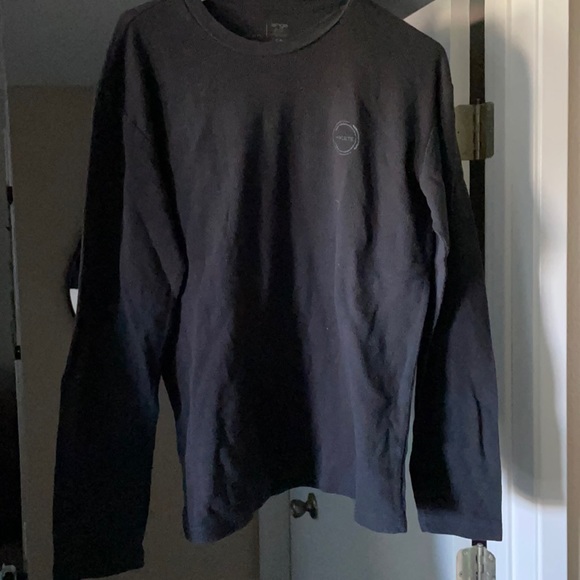 NEW RICH WAFFLE LS TEE TYPE-2 / BLK